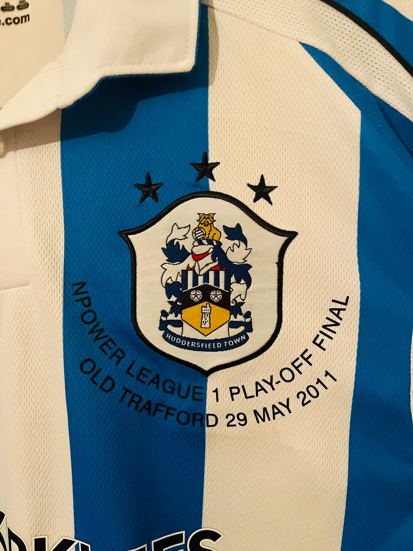Huddersfield Town home football shirt 2010/11 XL