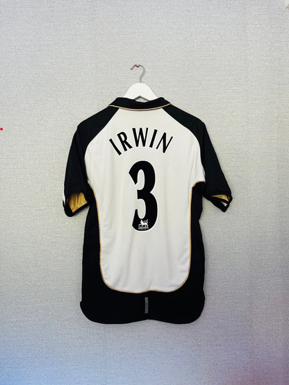 Manchester United away reversible football shirt 2001/02 Irwin Medium