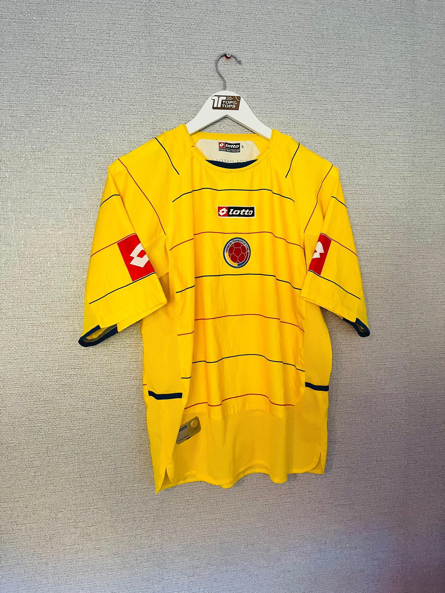 Colombia home football shirt 2004/06 Small