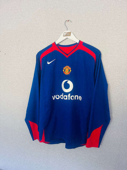 Manchester United away football shirt 2005/06 Giggs Medium