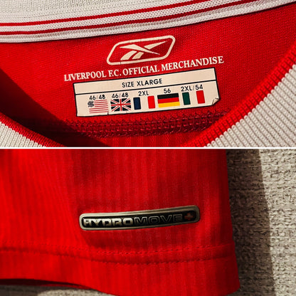 Liverpool home football shirt 2002/04 Gerrard XL