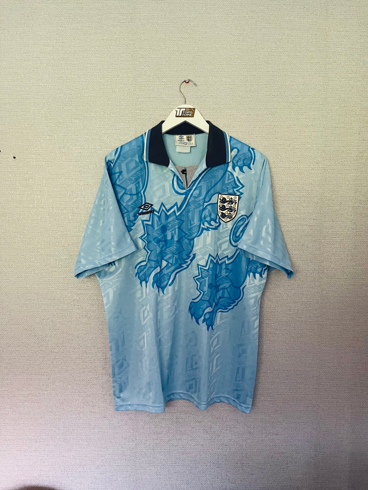 England third football shirt 1992/93 XL
