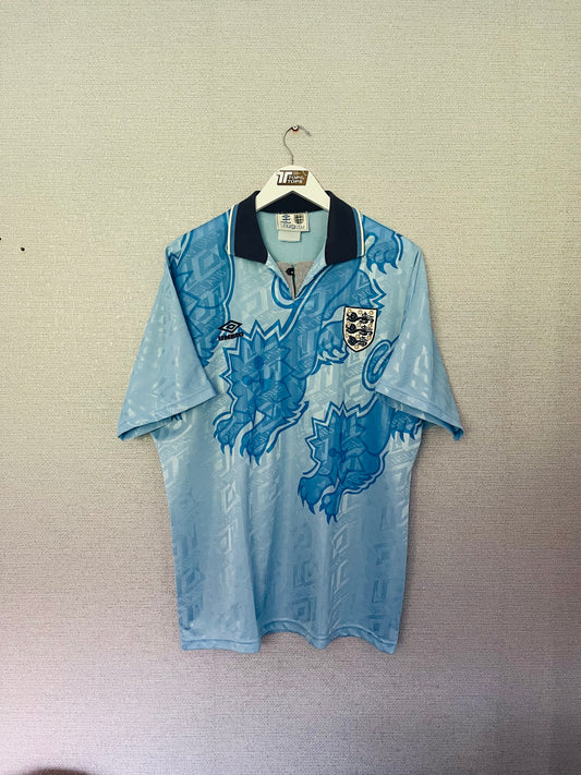 England third football shirt 1992/93 XL