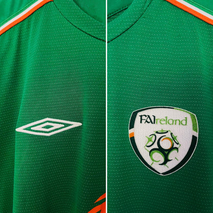 Republic of Ireland home football shirt 2004/06 Large