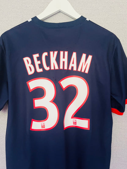 PSG home football shirt 2013/14 Beckham Medium