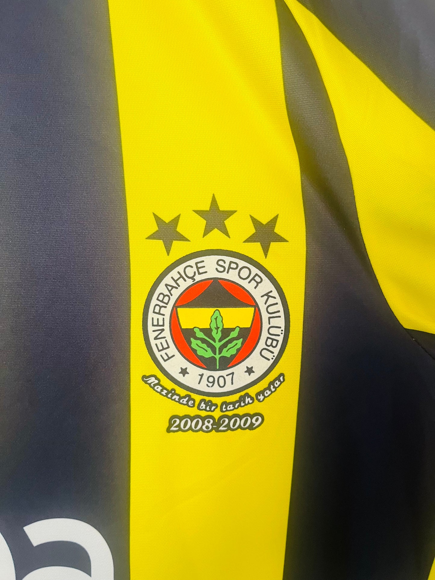 Fenerbahce home football shirt 2008/09 R. Carlos medium