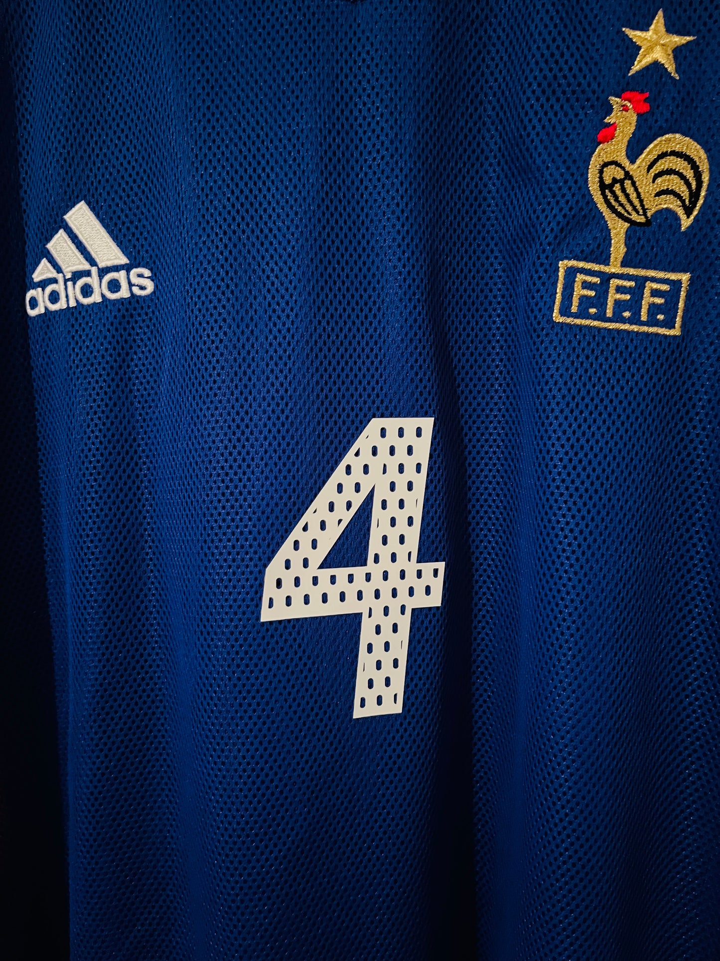 France home football shirt 2002/04 Vieira XL