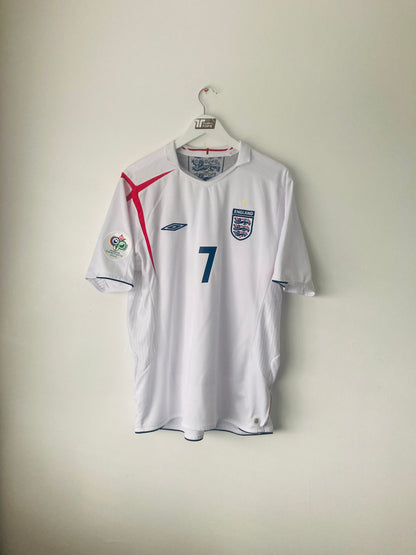 England home football shirt

World Cup 2006 Beckham XL