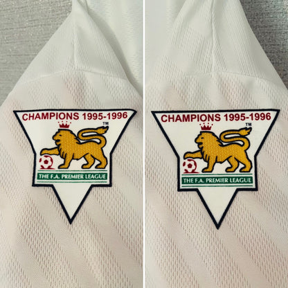 Manchester United away football shirt 1996/97 Cantona Large