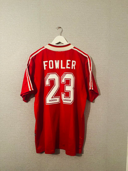 Liverpool home football shirt 1995/96 Fowler XXL