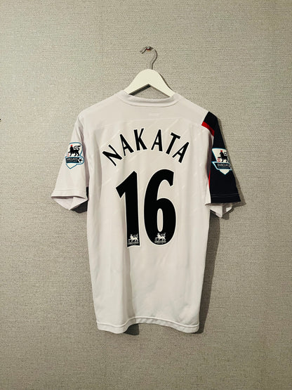 Bolton Wanderers home football shirt 2005/07 Nakata Medium
