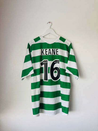 Glasgow Celtic home football shirt 2005/06 Roy Keane XL