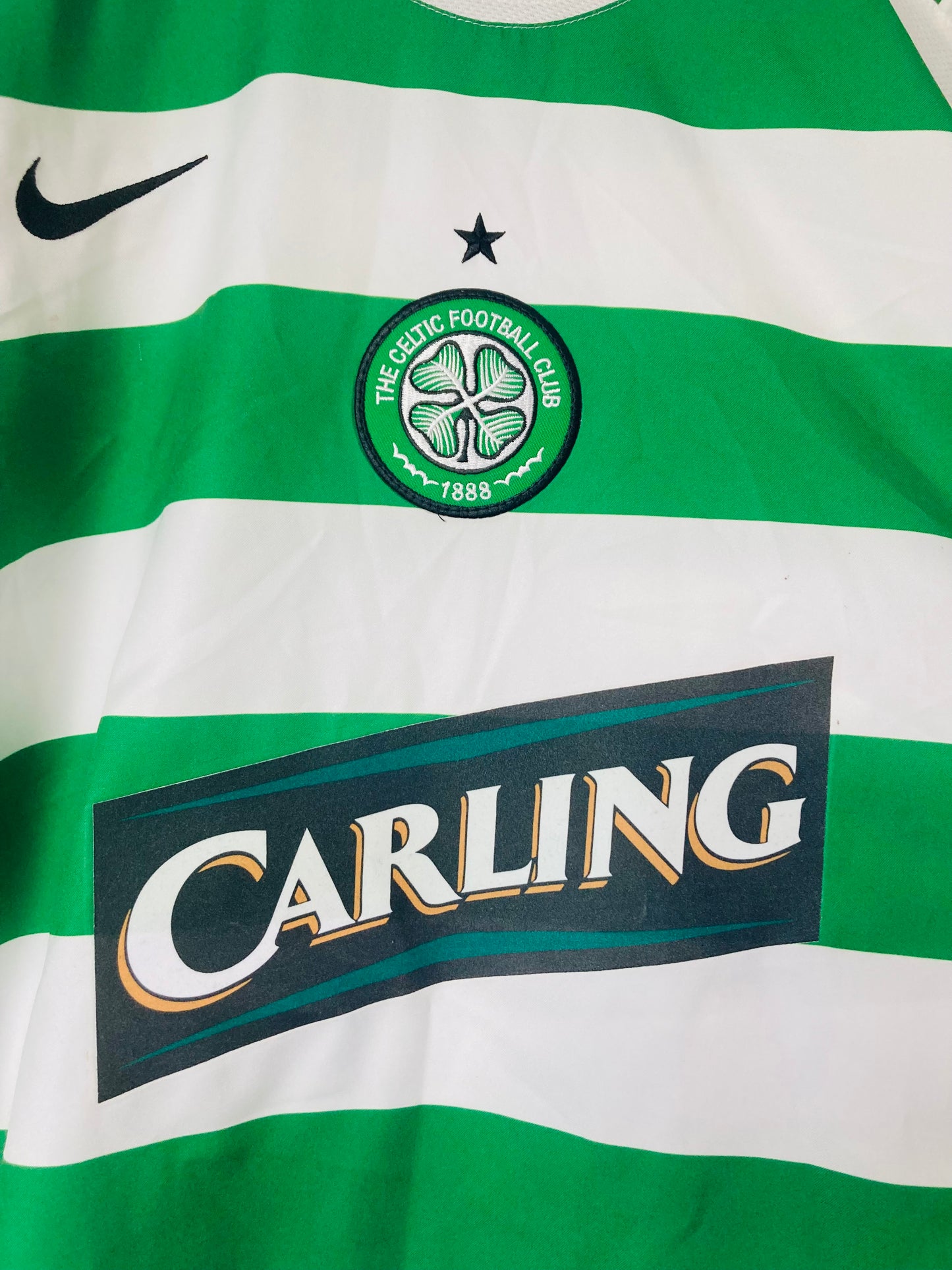 Glasgow Celtic home football shirt 2005/06 Roy Keane XL
