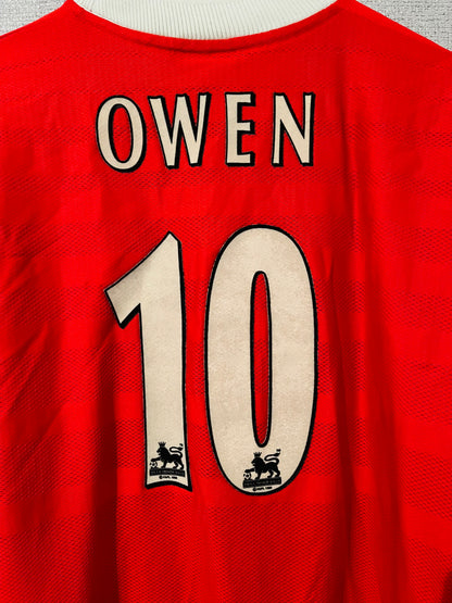 Liverpool home football shirt
1998/2000 Owen Large