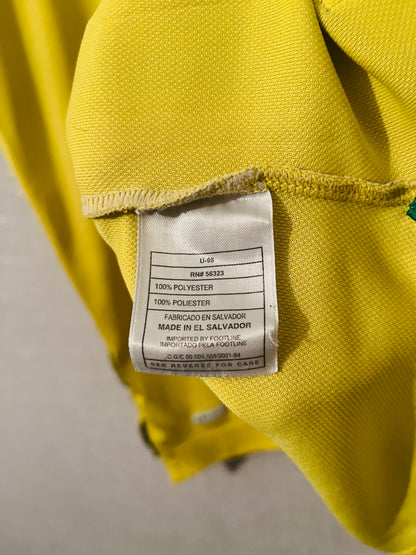 Brazil home football shirt W/C 1998 R9 Medium