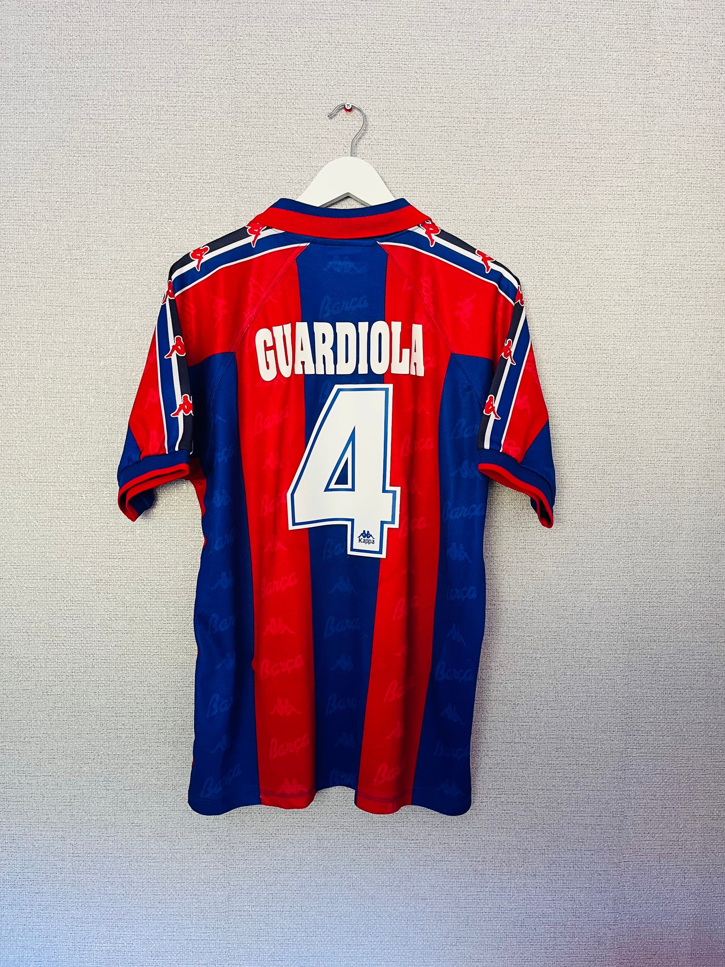 Barcelona home football shirt 1995/97 Guardiola Medium