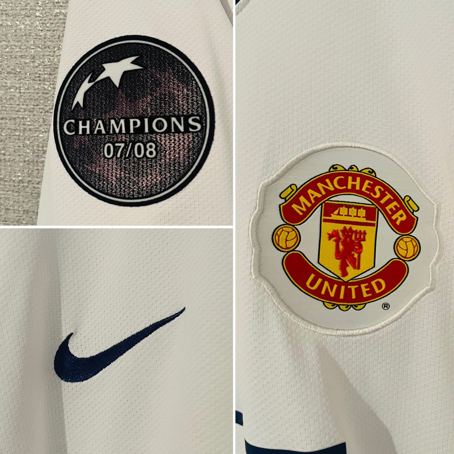 Manchester United away football shirt 2008/09 CR7 XL