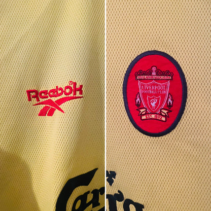 Liverpool away football shirt 1997/99 Owen Large