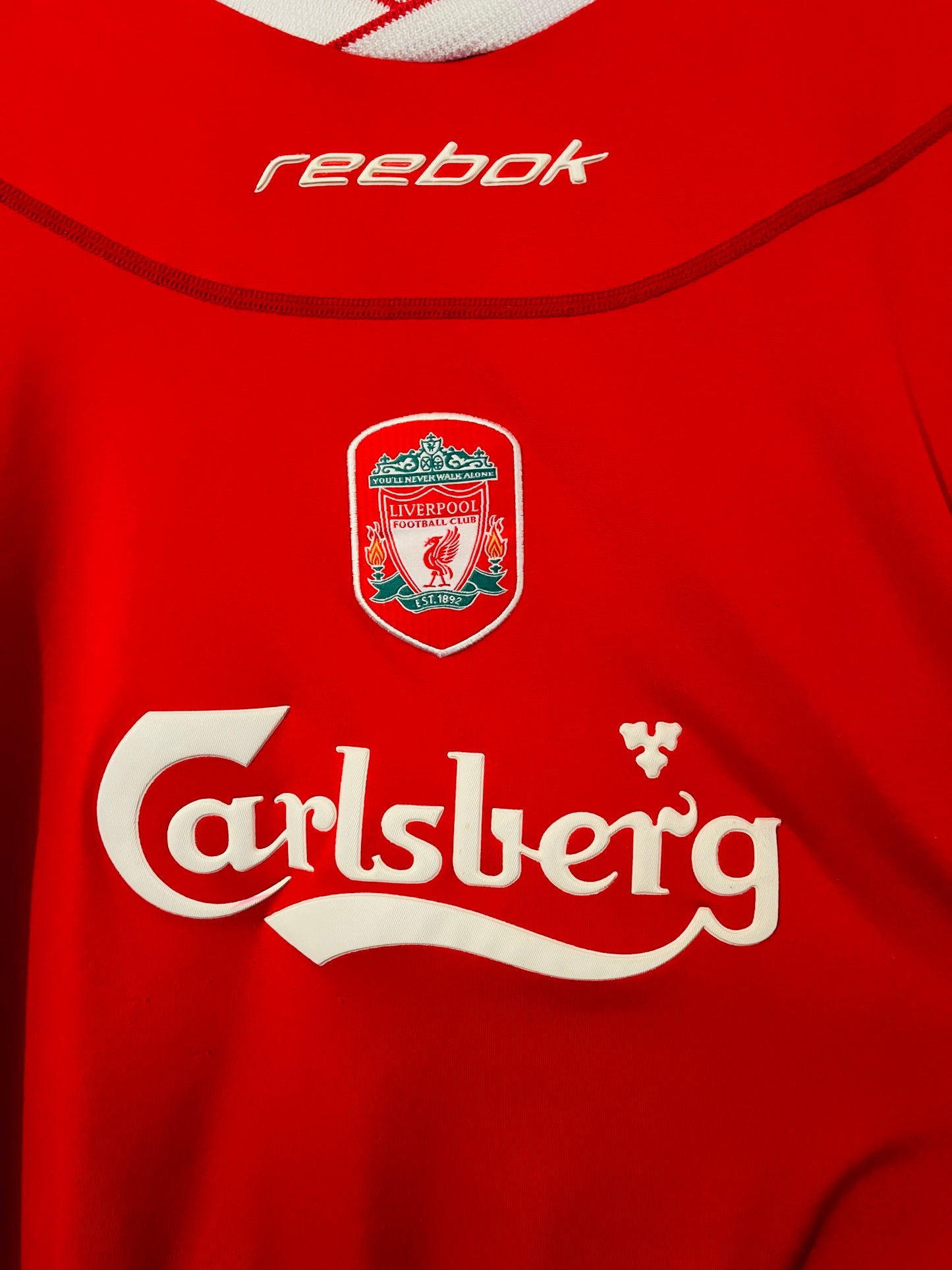 Liverpool home football shirt
2002/04 Gerrard XXL