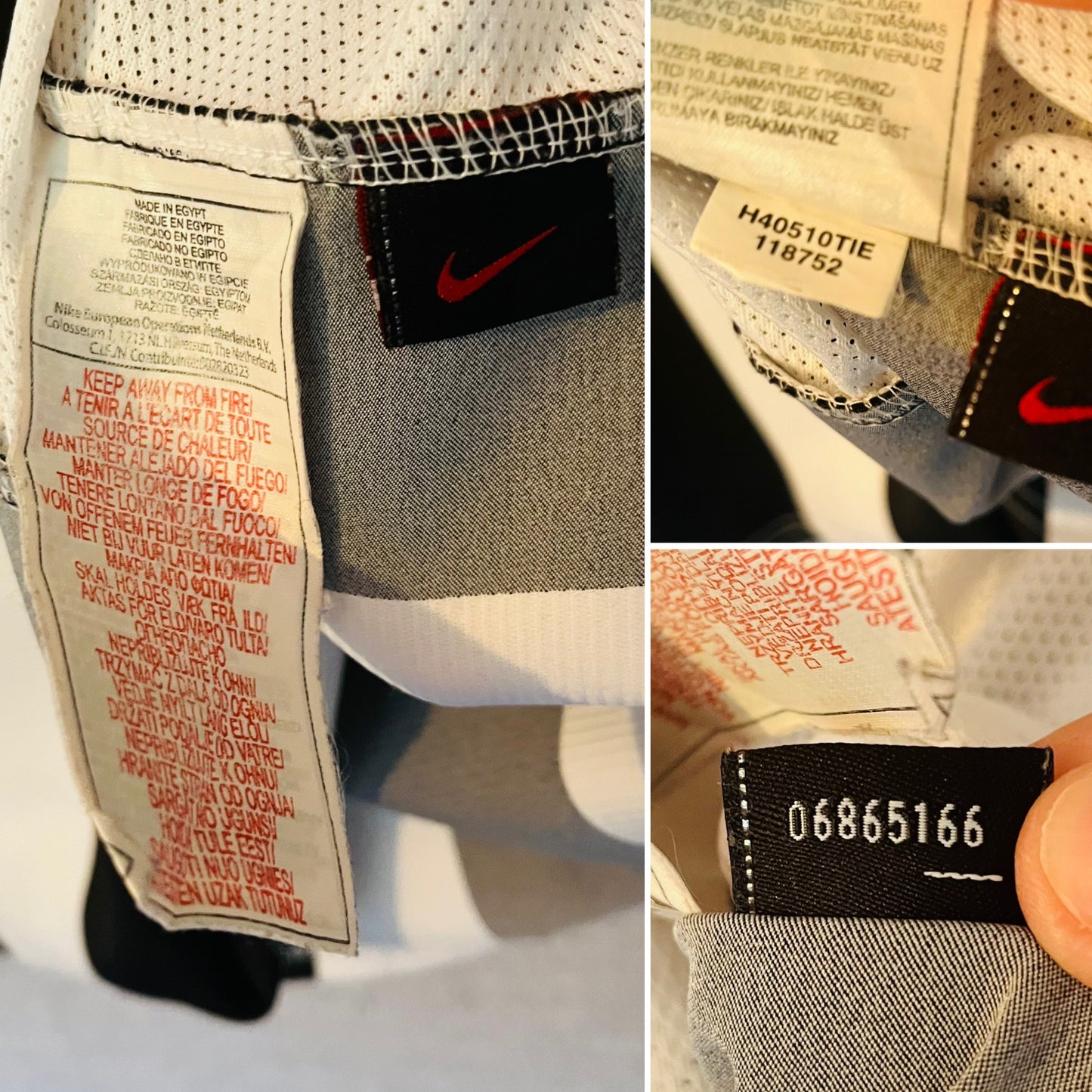 Juventus home football shirt 2004/05 Trezeguet Medium