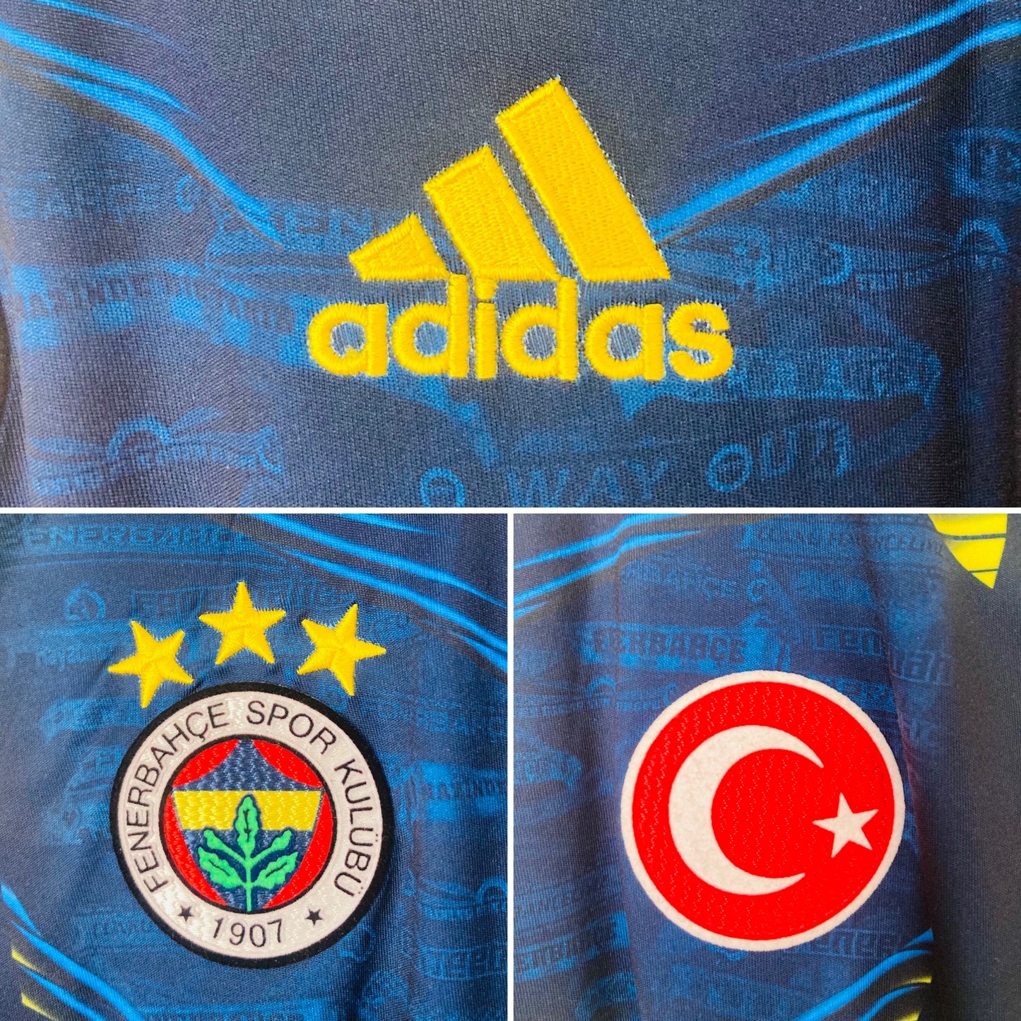 Fenerbahce third football shirt 2013/14 Large