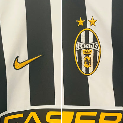 Juventus home football shirt 2003/04 Nedved XL