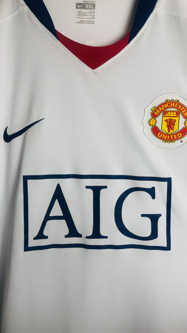 Manchester United away football shirt 2008/09 CR7