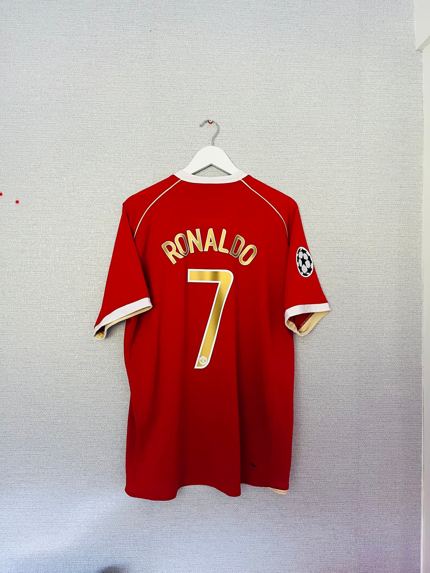 Manchester United home football shirt 2006/07 CR7 XL