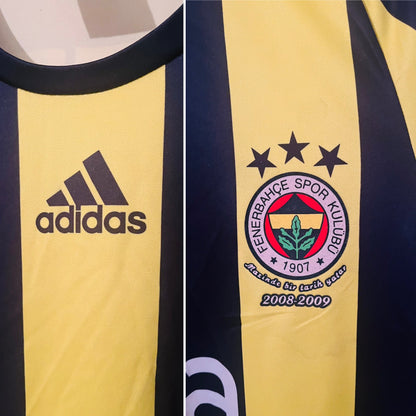 Fenerbahce home football shirt 2008/09 Roberto Carlos Medium