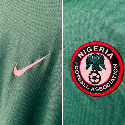 Nigeria home football shirt 2000/02 Okocha XL