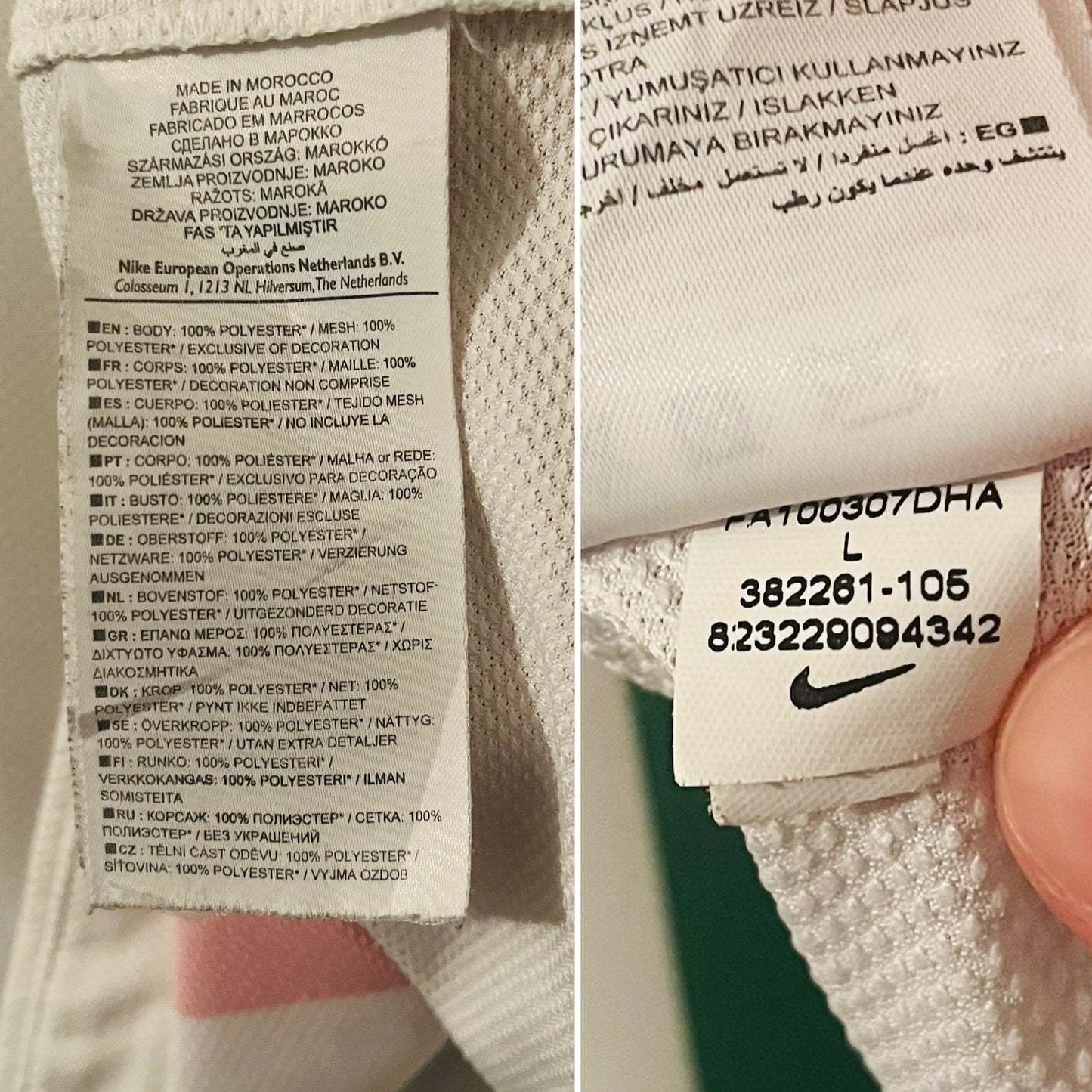 Juventus away football shirt 2010/12 Pirlo Large