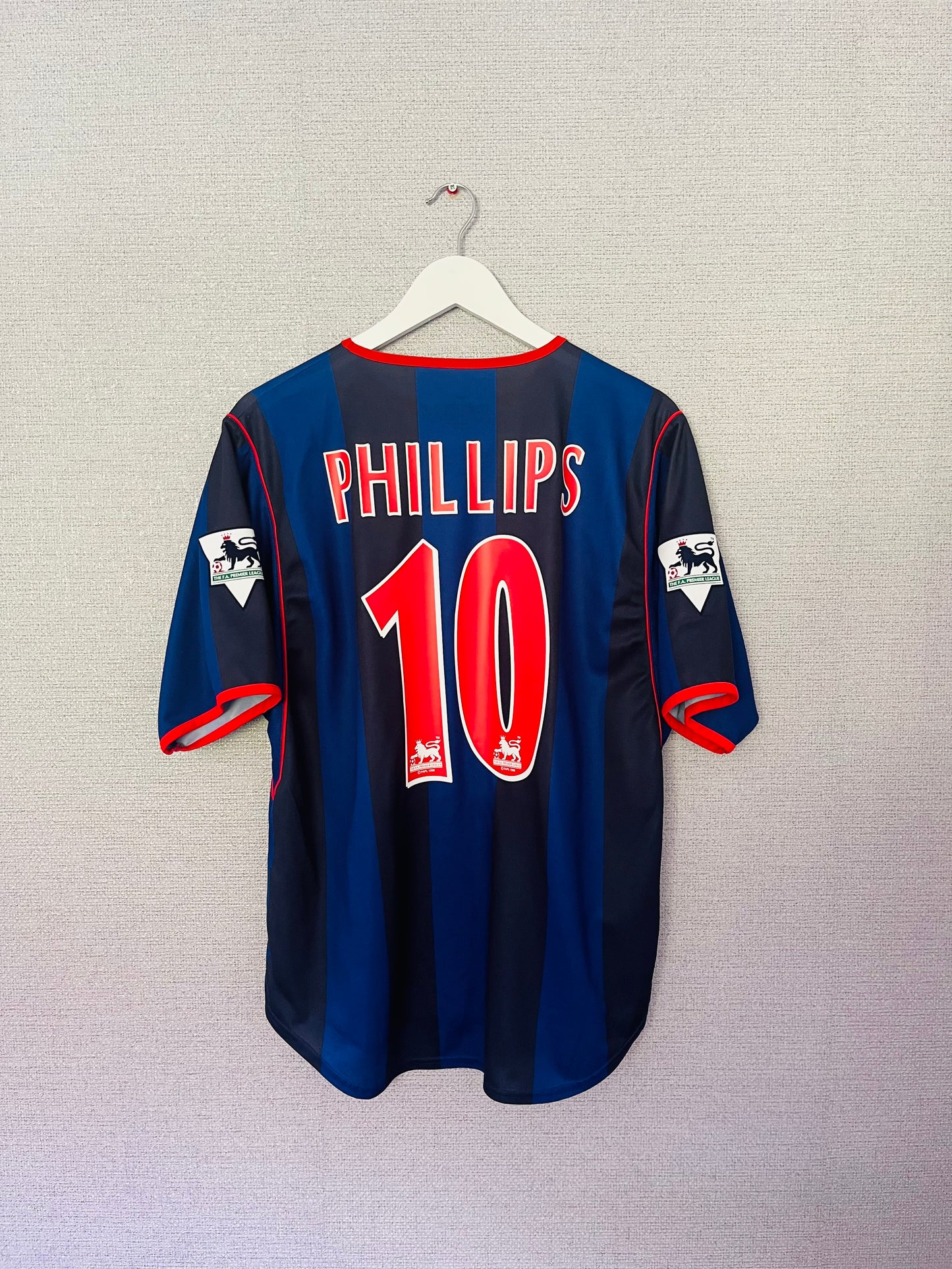 Sunderland away football shirt 2001/02 Phillips Large