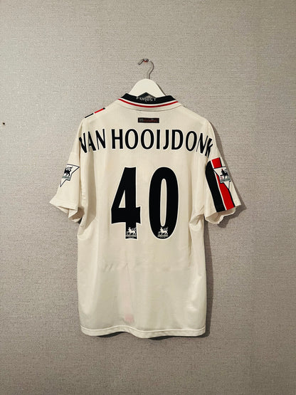 Nottingham Forest away football shirt 1997/99 Van Hooijdonk XL