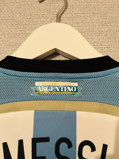 Argentina home football shirt W/C 2014 Messi Medium