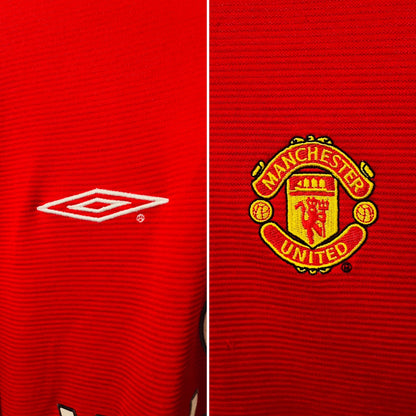Manchester United home football shirt 2000/01 Beckham XL