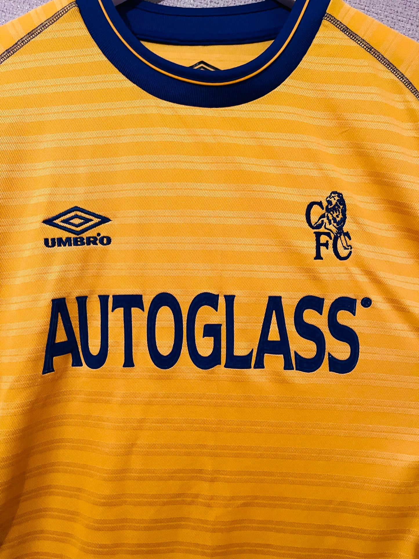 Chelsea away football shirt 2000/02 Di Matteo XL
