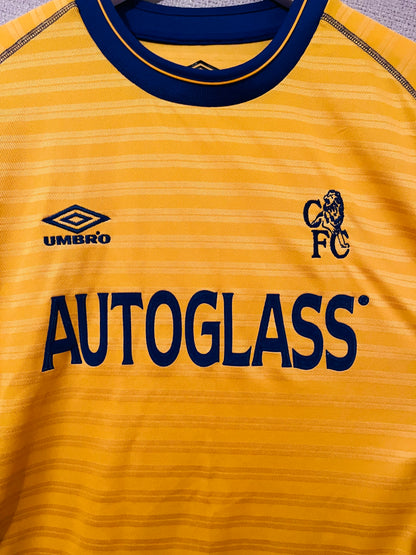 Chelsea away football shirt 2000/02 Di Matteo XL