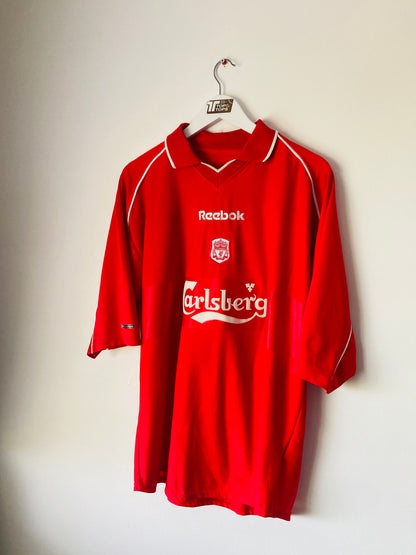 Liverpool home football shirt
2000/02 Fowler XXL