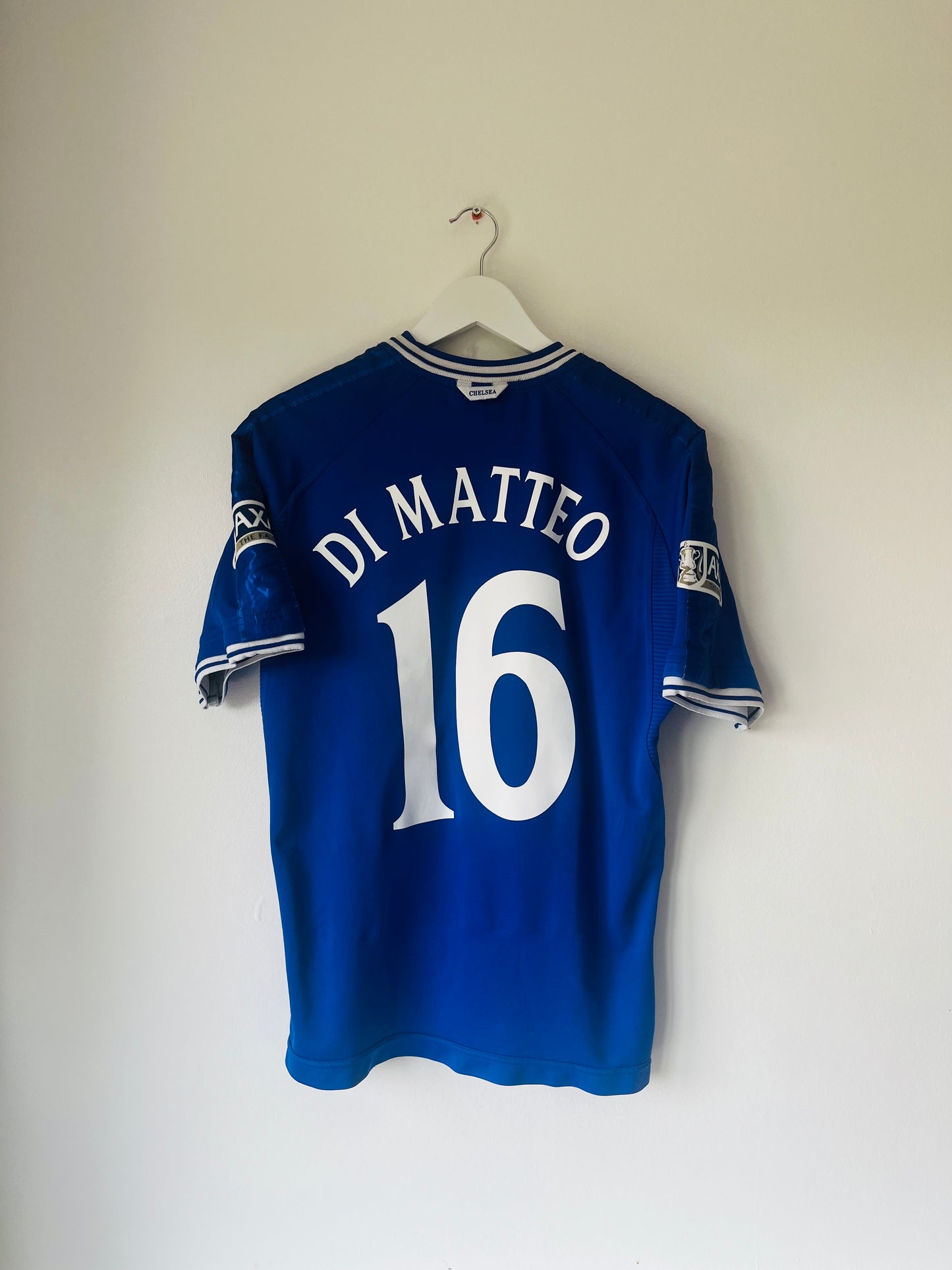 Chelsea home football shirt 1999/2000 Di Matteo Medium