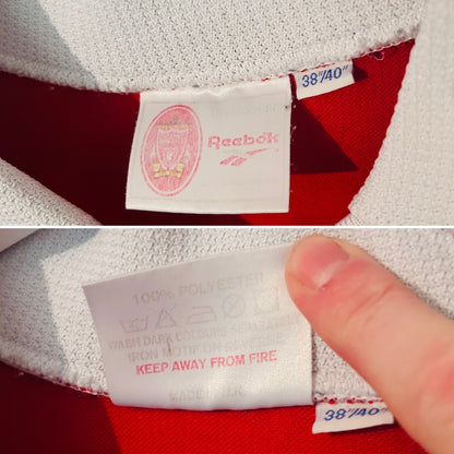 Liverpool home football shirt 1997/98 Fowler Medium