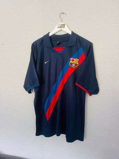Barcelona away football shirt 2003/04 Ronaldinho XL