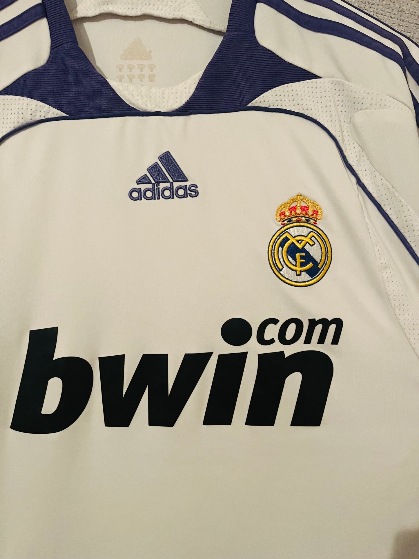 Real Madrid home football shirt 2007/08 Cannavaro Medium