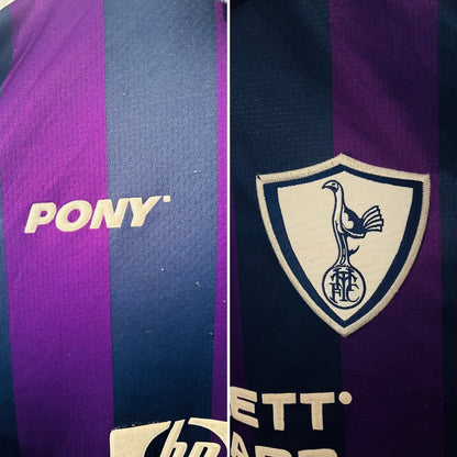 Tottenham Hotspur away football shirt 1995/97 Sheringham Large