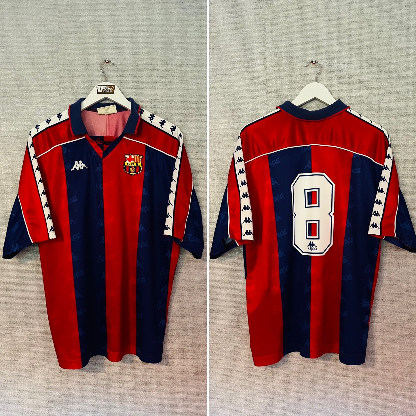 Barcelona home football shirt 1992/95 Stoichkov Large