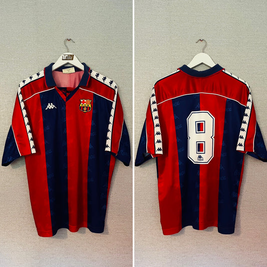 Barcelona home football shirt 1992/95 Stoichkov Large