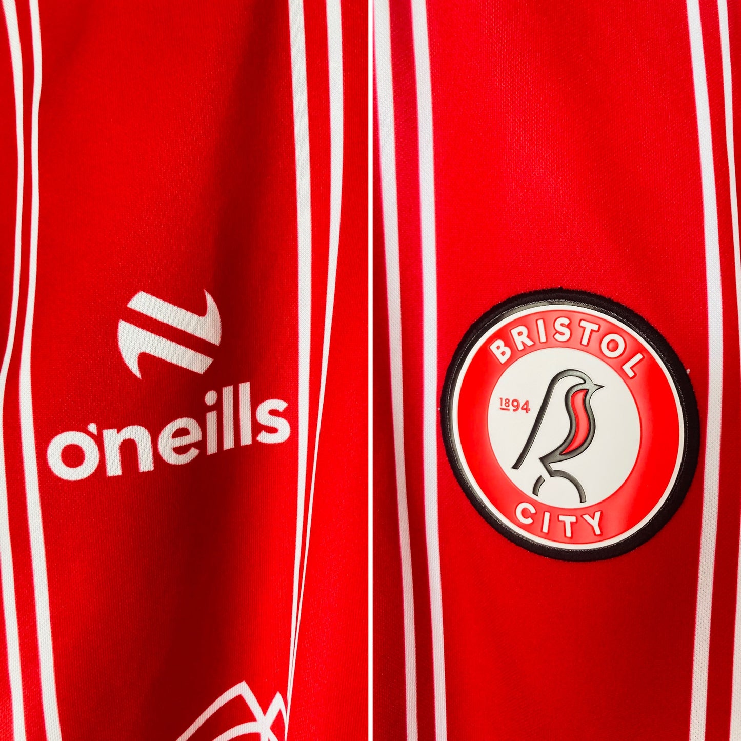 Bristol City home football shirt 2023/24 Medium