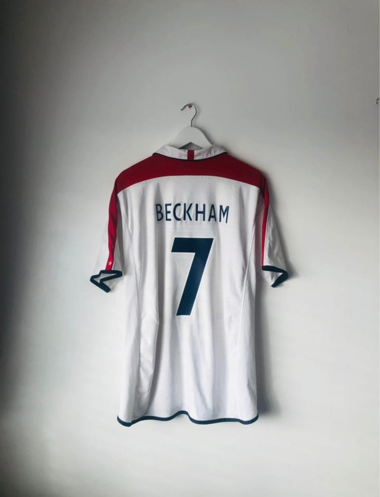 England home football shirt Beckham XL