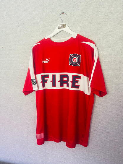 Chicago Fire home football shirt 2004 Beasley XL