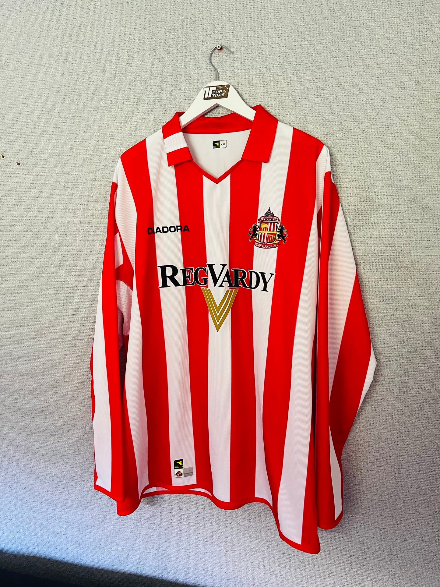 Sunderland home football shirt 2004/05 Elliot XXL
