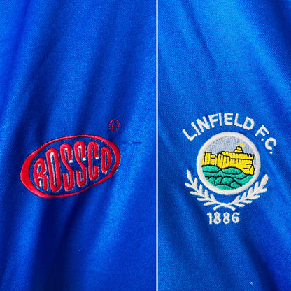 Linfield home football shirt
2001/02 XL